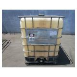 TOTE TANK APPROXIMATELY 1,000 LITERS WAY FORKLIFT