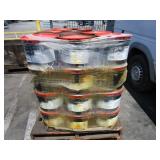 PALLET OF APPROXIMATELY  44 BUCKETS OF THREADTEX 4