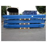 PALLET OF HEAVY DUTY STRUCTURE STEEL RACKS