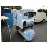 QUINCY ROTARY SCREW AIR COMPRESSOR UNKNOWN MODEL.