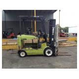 CLARK FORKLIFT 2 STAGE, ELECTRIC, WITH SIDE-SHIFT