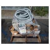 PALLET OF MISCELLANEOUS ELECTRICAL FITTINGS, FLEX