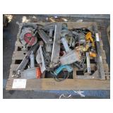 PALLET OF HAND TOOL, NAIL GUNS, SKIL SAW, DRILLS