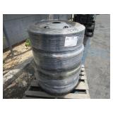 PALLET OF 4 USED TIRES 9.50-16.5LT