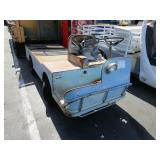 TAYLOR-DUNN CART UNKNOWN MODEL. DEAD, MUST BE TOWE