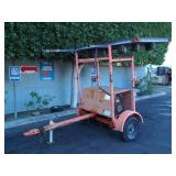 FLEX-O-LITE SIGNAL ARROW BOARD TRAILER  LOMBARDINI
