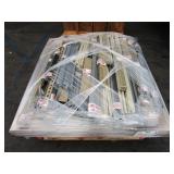 PALLET OF ASSORTED SHELVES UNKNOWN MAKE & MODEL.