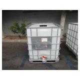TOTE TANK APPROXIMATELY 1,000 GAL,