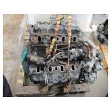 PALLET OF TWO ENGINES. UNKNOWN MAKE & MODEL