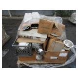 ONE PALLET OF ASSORTED LIGHT BULBS & LIGHT  FIXTUR