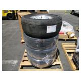 PALLET OF 4 USED TIRES