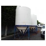 CLOSED TOP CONE BOTTOM  LIQUID STORAGE CONTAINER