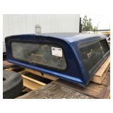 BLUE TRUCK CAMPER SHELL