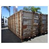 STEEL ROLL-OFF DUMPSTER L 26ft, W 8ft, H 9.5ft