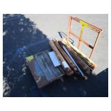 CART OF 44" HYDRAULIC CYLINDERS