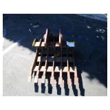 32" BACKHOE RAKE ATTACHMENT