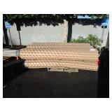 PALLET OF SLATMASTER CHAIN LINK FENCING