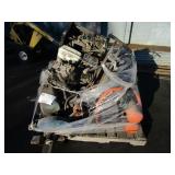 HUSKY PORTABLE GENERATORS  PALLET OF ASSORTED GENE