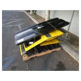 PALLET OF FORD F150 TAILGATE AND 2 TRUCK DOORS