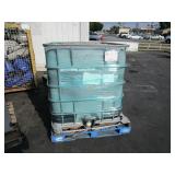 ~1250 LITER TOTE TANK FULL OF GREASE