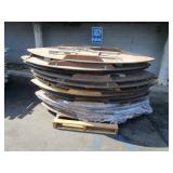 WOODEN FOLDING TABLES