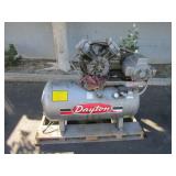DAYTON AIR COMPRESSOR  MODEL NO. 5Z590, 5.0 HP, MA