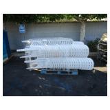 PALLET OF PLASTIC CHAIRS