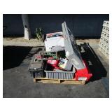 6 TOOL BOXES WITH TOOLS, MISC. EQUIPMENT AND