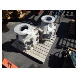 2 GROTH PUMPS MODELS 7628-08-15-ZZ0, SERIAL# 12092