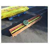 WOODEN CRATE OF EXHAUSTS