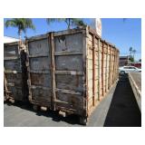 STEEL ROLL-OFF DUMPSTER L 26ft, W 8ft, H 9.5ft