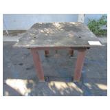 A SQUARE TABLE