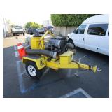 1995 WACKER WATER PUMP TRAILER PUMP MODEL PT6LT, S