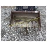 4 Ft. Bucket for Skid Steer w/Teeth