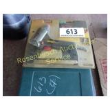 (2) Staple/Nail Guns, Tool Kit, Soldering Gun