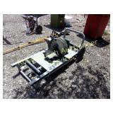 Ridgid Chopsaw on Portable Stand