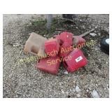 Bundle of Gas Cans