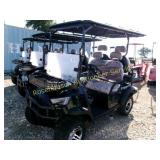 Electric Black Golf Cart   (KEY)
