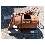 Old Drill Press, Cast Iron Stove
