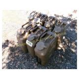 (7)  5-Gallon Fuel Cans