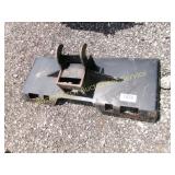 Skidsteer Plate for Auger