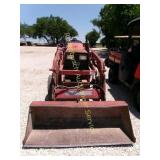 MF 1030 Diesel Tractor w/MF 1016 Loader  (KEY)