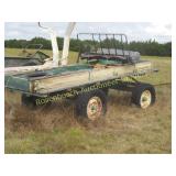 COTTON TRAILER WITH WOODEN DECK