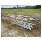 PILE OF GALVANIZED PIPE