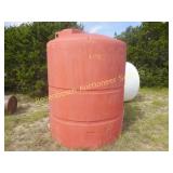 RED WATER TANK NON POTABLE 1000 GALLONS
