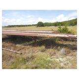 PIPE RACK WITH MISC DRILL STEM