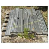 PALLET OF SS STEEL CUT OBLONG TUBING 2"X6"