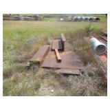 DIAMOND PLATE SHEETS AND MIS. I-BEAM & TUBING