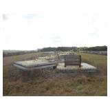 NUMEROUS CONCRETE FLATS 4" THICK WITH CABLE