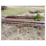 PILE OF RAILROAD IRON